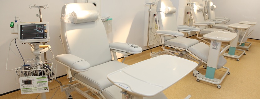 Medical chairs in the NIHR CRF Facility