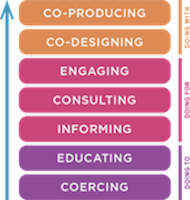 Ladder of co-production