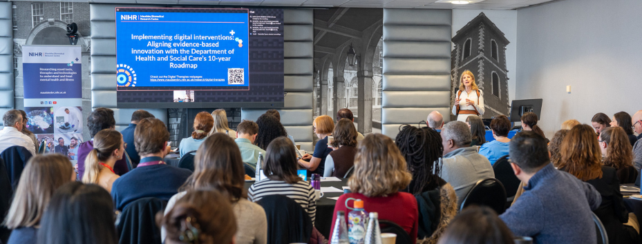 Our Digital Therapies theme hosted a successful event for researchers, clinicians, people with lived experience and policymakers.