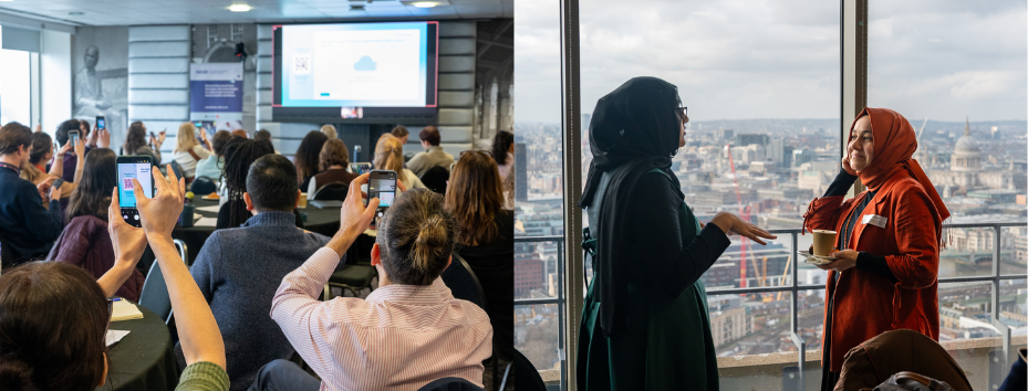 people at digital therapies event