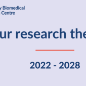 NIHR banner stating 'Our research themes'