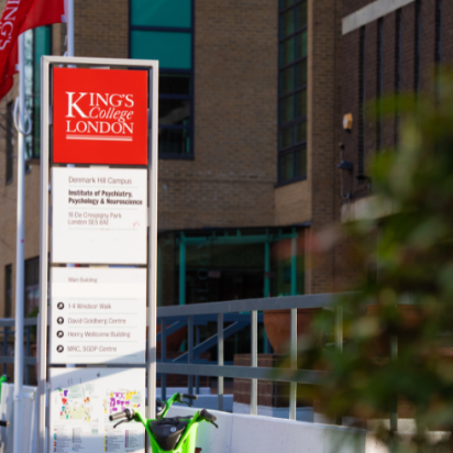Ioppn main building king's signage