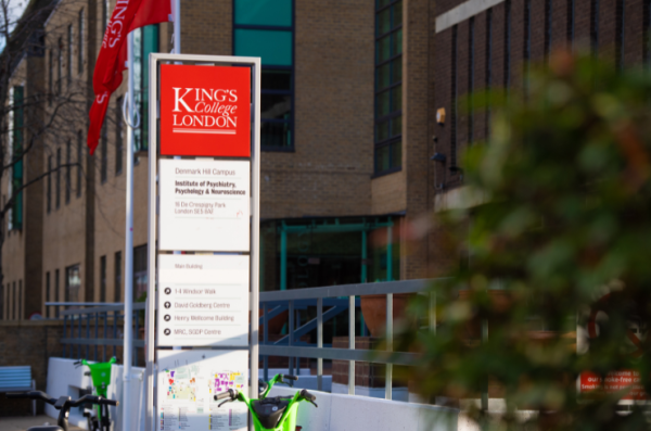 Ioppn main building king's signage