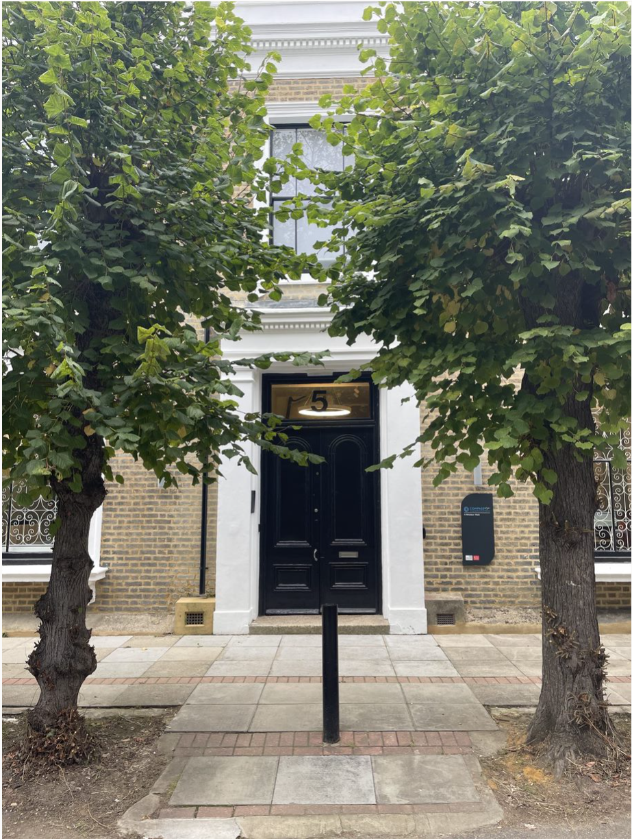 front door of Centre for Mental Health Research and Innovation