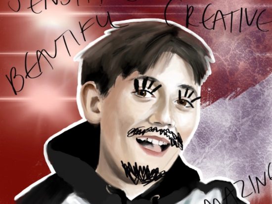 drawing of a boy autism research