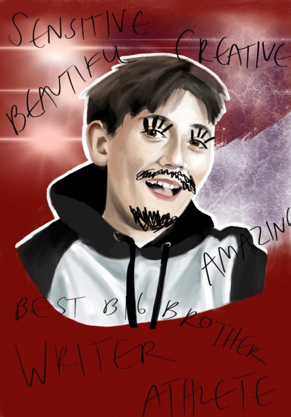 drawing of a boy autism research