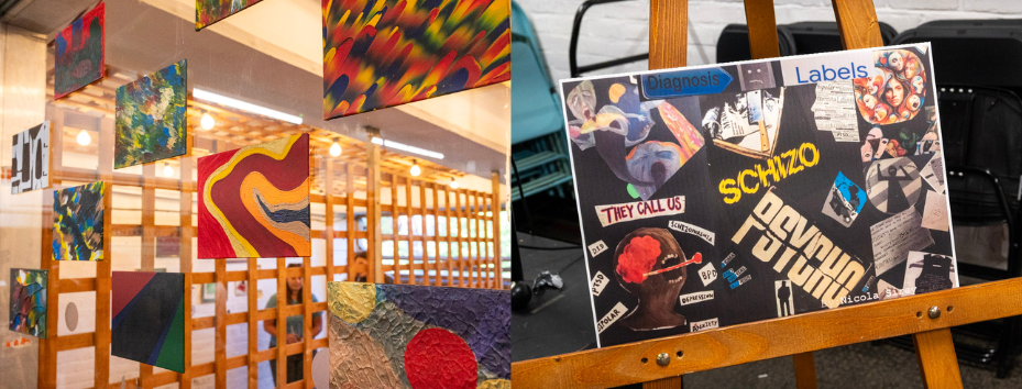 artwork - paintings and collages