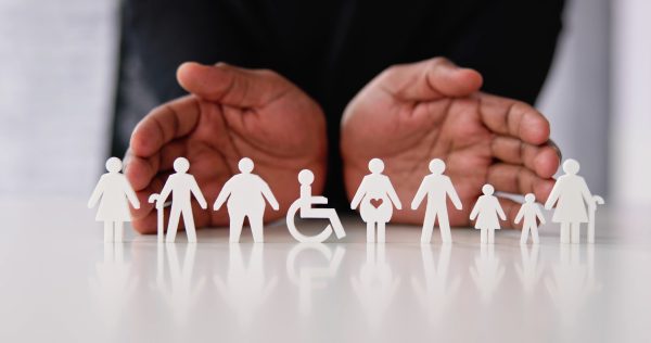 Diversity And Inclusion At Workplace. Inclusive Hiring stock photo