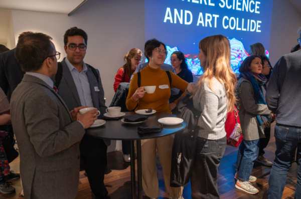 grou pof people at ethical ai event