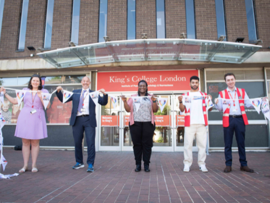 Proudly King's group photo