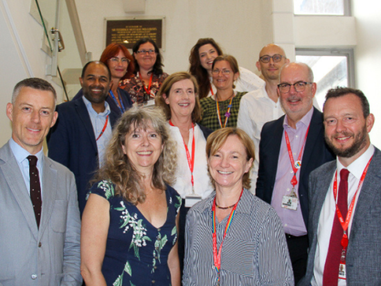 Lord O'Shaughnessy visits King's College London and the NIHR King's Clinical Research Facility