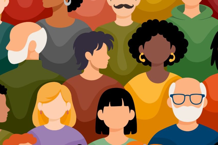 diverse people illustration