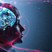 boy with brain visual